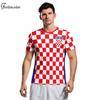 2026 Kroatien T-Shirt für Herren HR Flagge T-Shirts Mode 18 Fußball Oberteil Fußballtrikots Unisex Kleidung