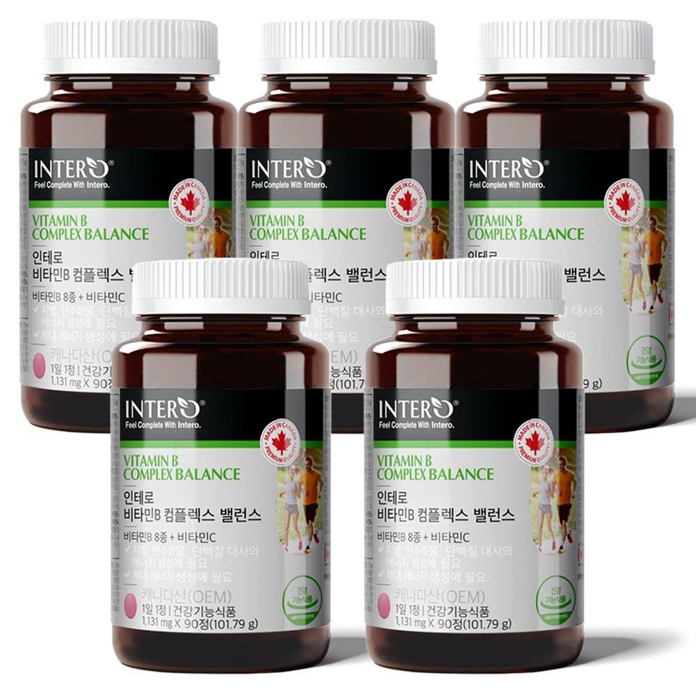 Intero Vitamin B Complex Balance 5 Pcs 101.79g