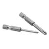 Screwdriver Bits Hex Shank Manual Electric Screwdriver Silver