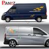 4Pcs/Lot Car Body Stickers Graphics Vinyl Stripes DIY Camper Van Decals For Peugeot Boxer Citroen Jumper Fiat Ducato Accessories