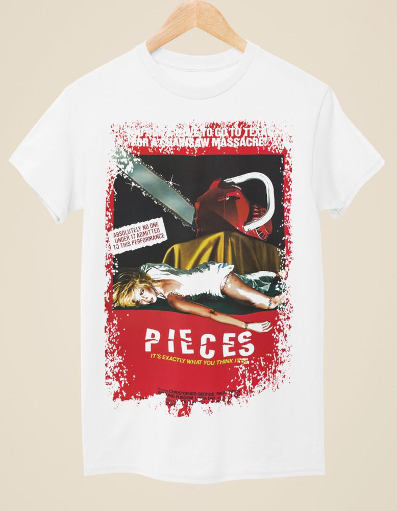 Pieces Movie Poster Inspired Unisex White T-Shirt