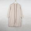 Sunshine House Autumn and Winter Export European and American Plus Size Women's Clothes Wave Stripes Long Sweater Coat Knitwear Cardigan