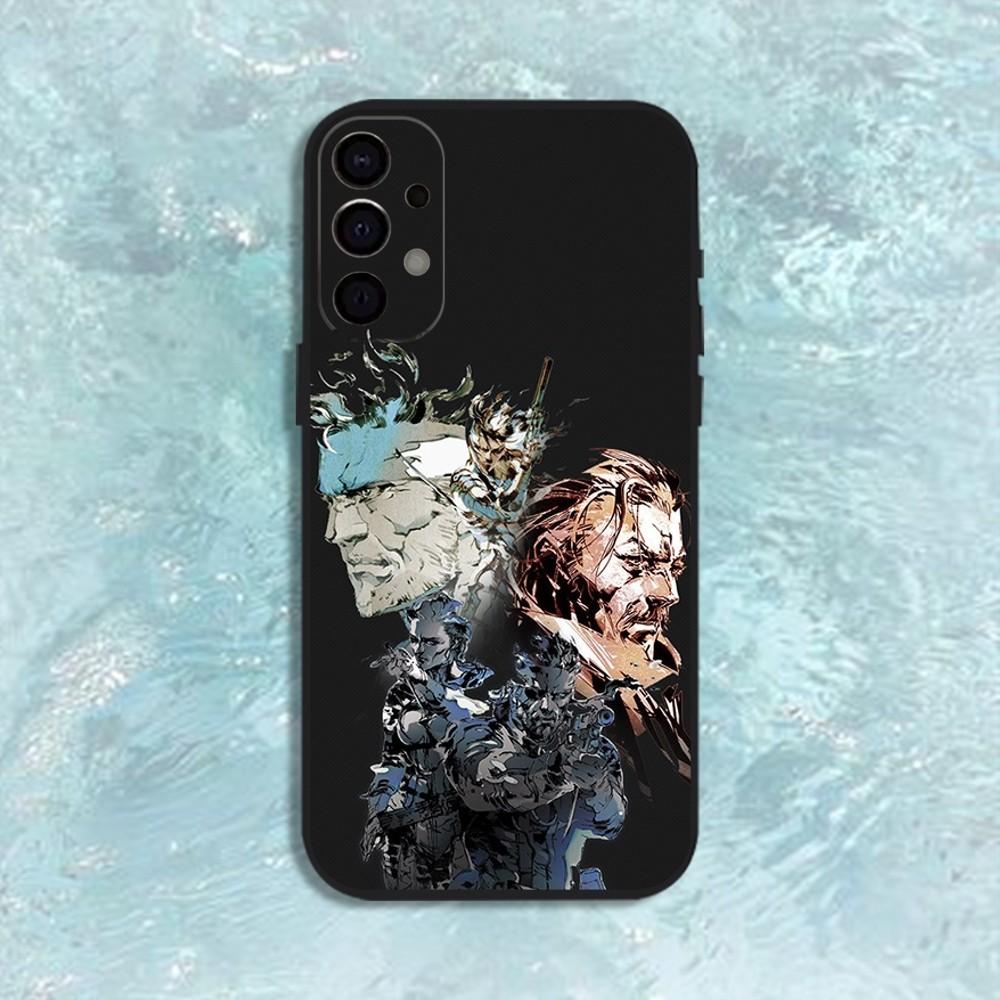 Metal Gear Solid MGS Phone Case For Samsung S25,S24,S21,S22,S23,S30,Ultra,S20,Plus,Fe,Lite,Note,10,9,5G Black Cover