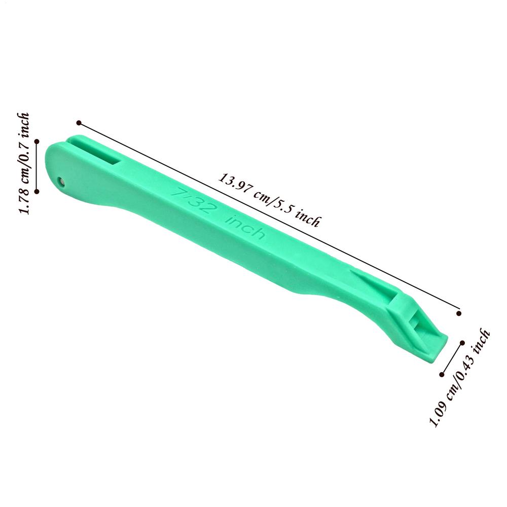 

Витражный ручной фойлер-обертыватель Оборудование для начинающих Легкий Профессиональные принадлежности Инструмент для обертывания медной фольгой 7/32 зелёный