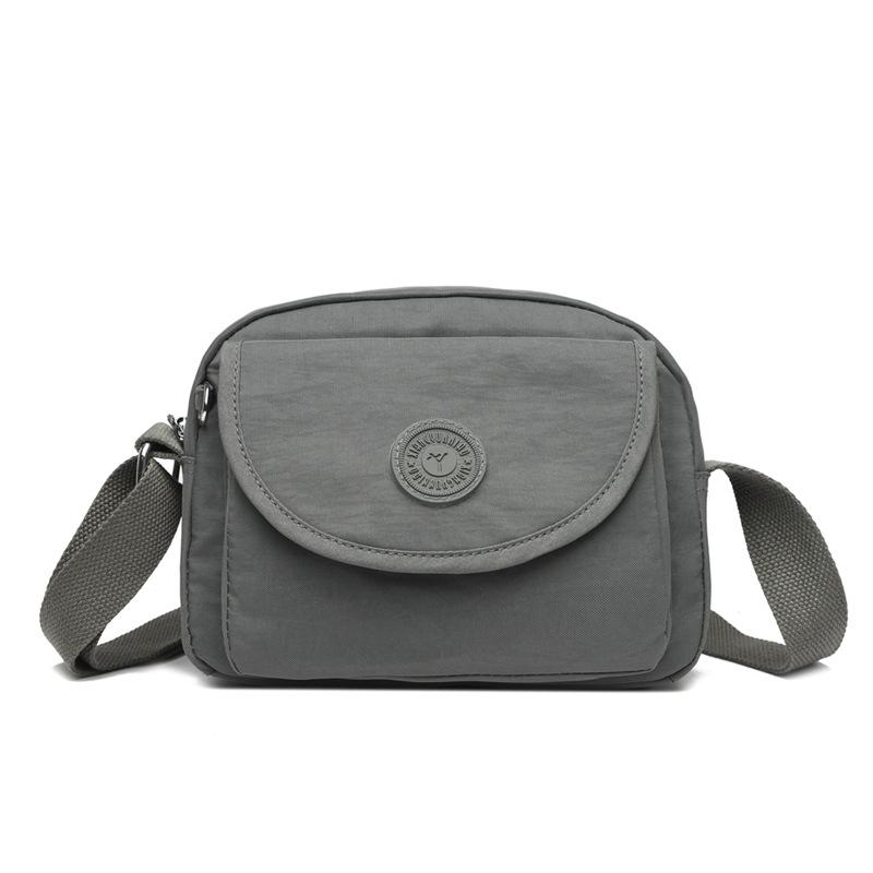 Small Square Bag Women's Shoulder Bag Nylon Crossbody Bag Mobile Phone Bag