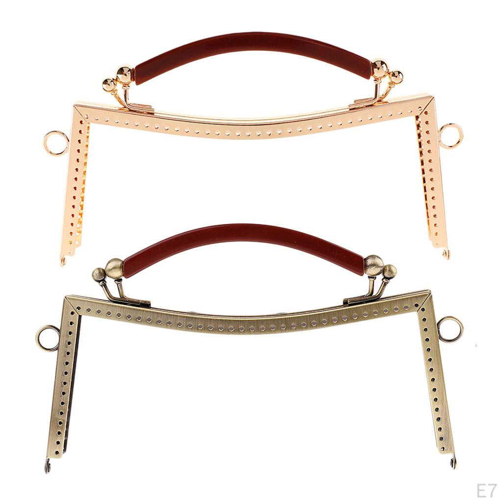 Purse Bag Metal Arch Clasp