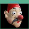 Shawarma Legend Role Play Mask With Resin Material For Halloween Party Decorations