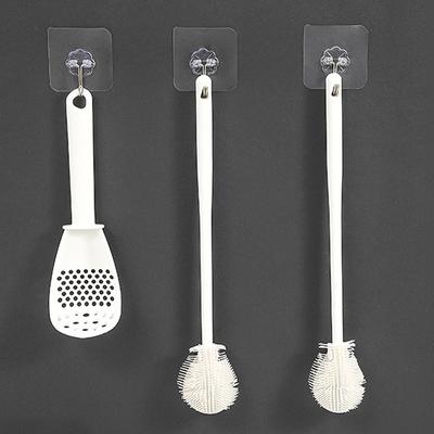 Silicone Cup Brush Cup Scrubber Kitchen Cleaning Tool Long Handle Drink Wineglass Bottle Glass Cup Cleaning Brush