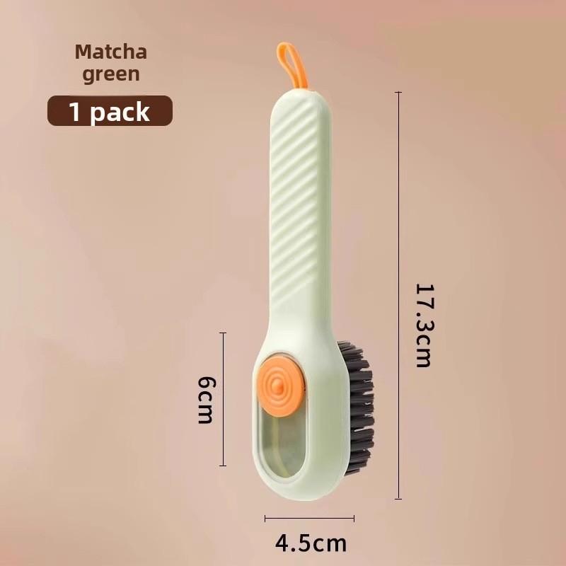 

Многофункциональный бытовой отжим жидкости из белья не повреждает обувь чистящая щетка Regular 1pc зелёный