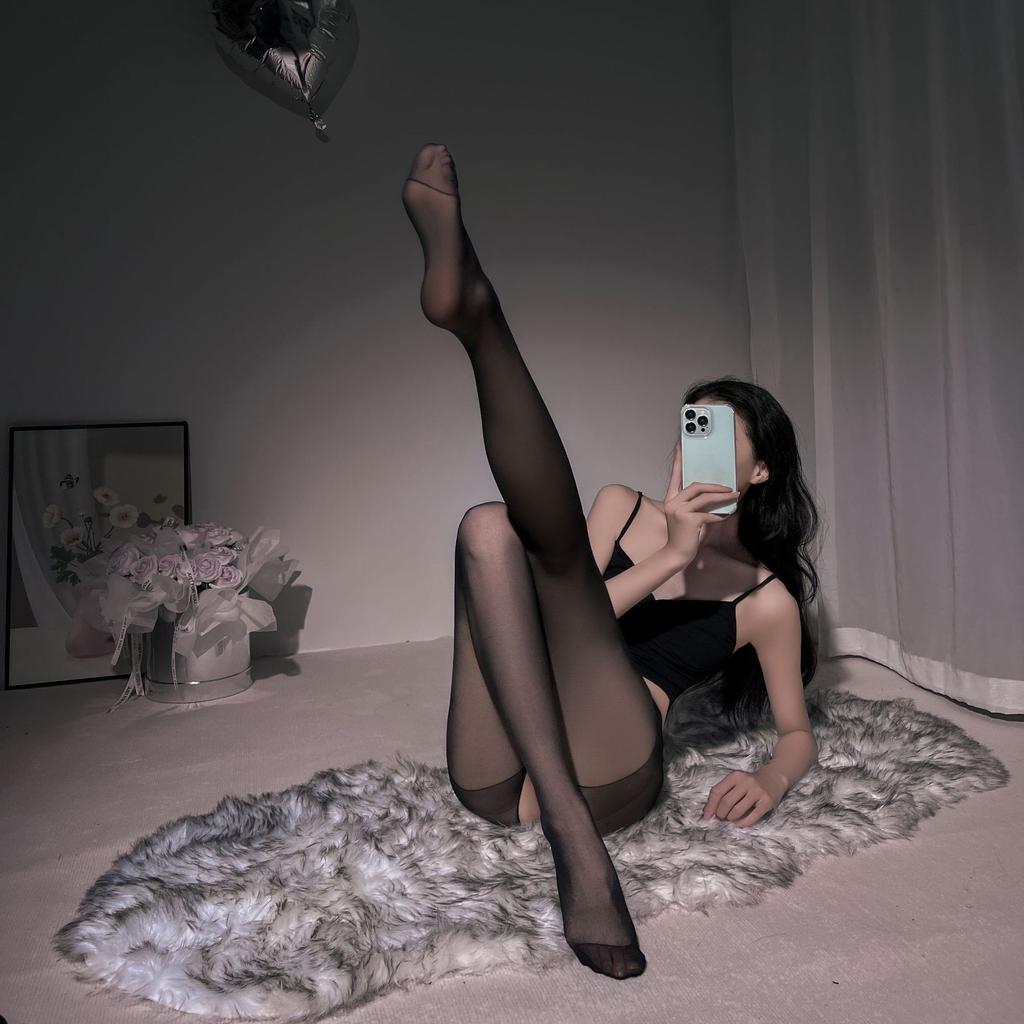 Meiyunjia sex underwear sexy transparent stockings long stockings sex stockings color matching stockings