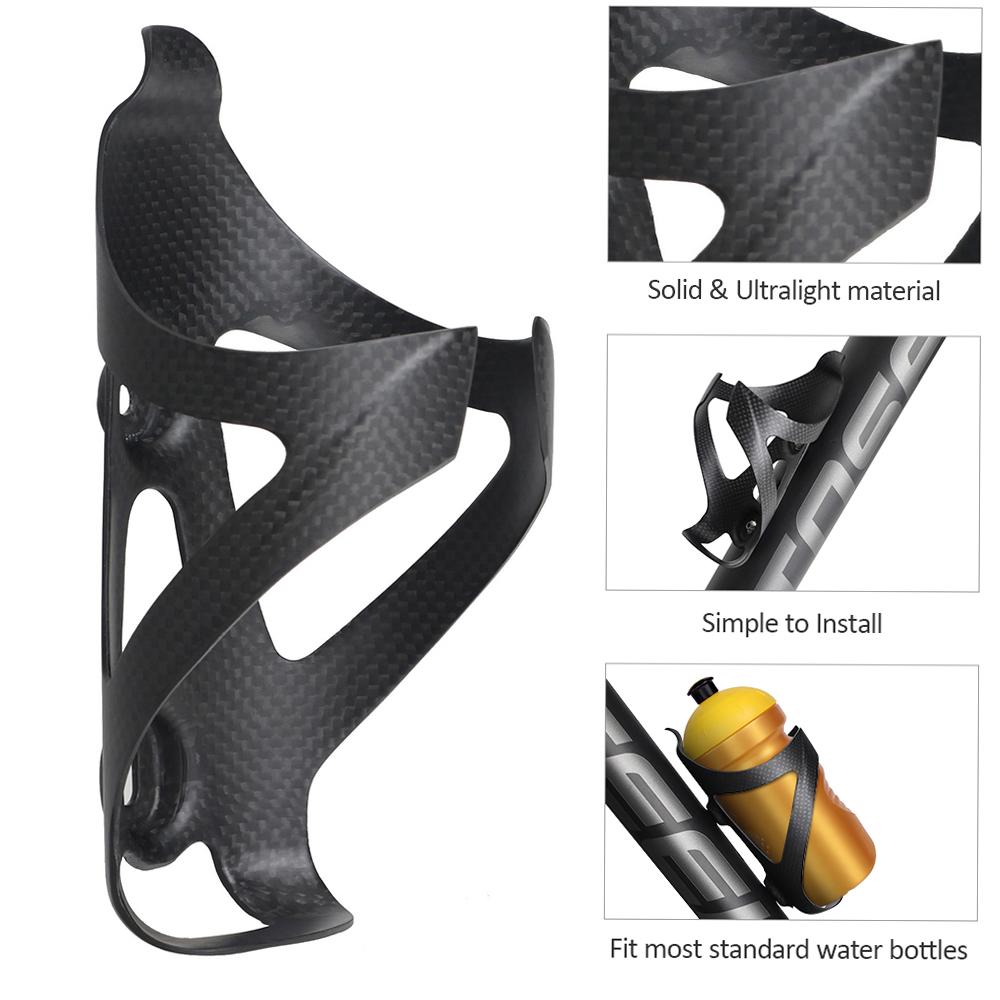Super Light Cycle Carbon Fiber Bicycle Bottle Cage Cycle Water Bottle Holder