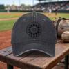 Zodiac Constellation Baseball Cap Washed Cotton Adjustable Strap Casual Sun Hat for Unisex