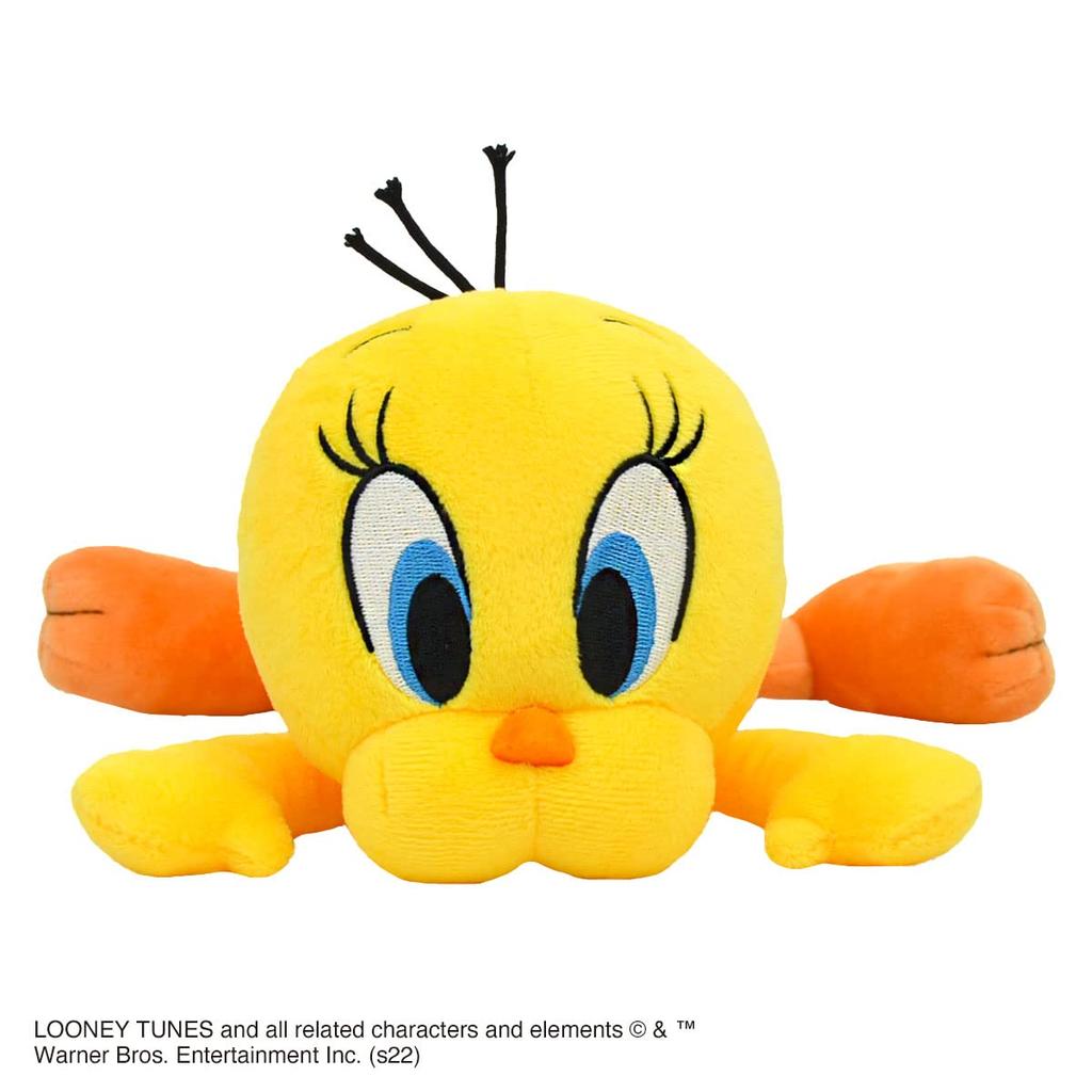 NICI Figure Pen Pouch, Looney Tunes Tweety Pencil Case, Plush Stationery, Pencil Case