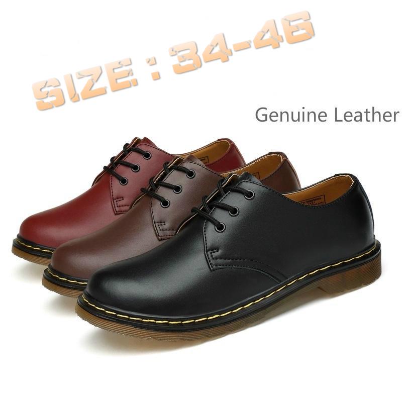 Buy Men Leather Shoes Genuine Leather Martin Boots Martin Shoes Men
