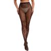 Spice Girls Vintage Hollow Floral Ladies Sexy Over Knee Micro Mesh Floral Pantyhose Mesh 63