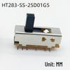 SS-25D01G5 Vertical DIP Switch: SMD, Double Row, 5-Position, 5-Color Temperature Adjustment, 2P5T