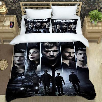 Bella Vampirmädchen Bettbezug Teen Wolf Kissenbezug Bettwäscheset Jungen Mädchen Schlafzimmerdekoration Geschenk Einzel Doppelgröße