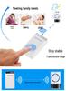 Wireless Waterproof Self-Powered Smart Doorbell with UK Plug