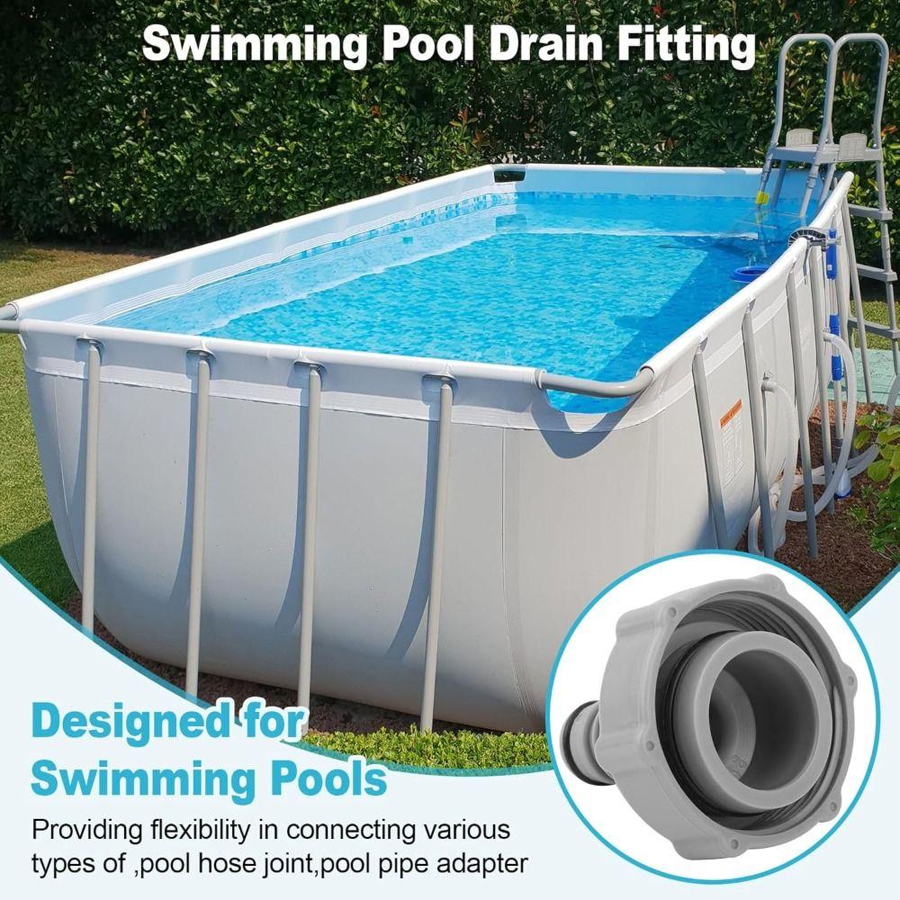 Durable Drain Valve P6H1419 Pool Drain Adapter Swimming Pool Drain Parts Pool Hose Adapter