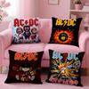 Rock Band A-AC D-DC Back In Cushion Cover 2-in-1 Reversible Plush Pillow Cover | Car/Sofa/Bed | Perfect Gift