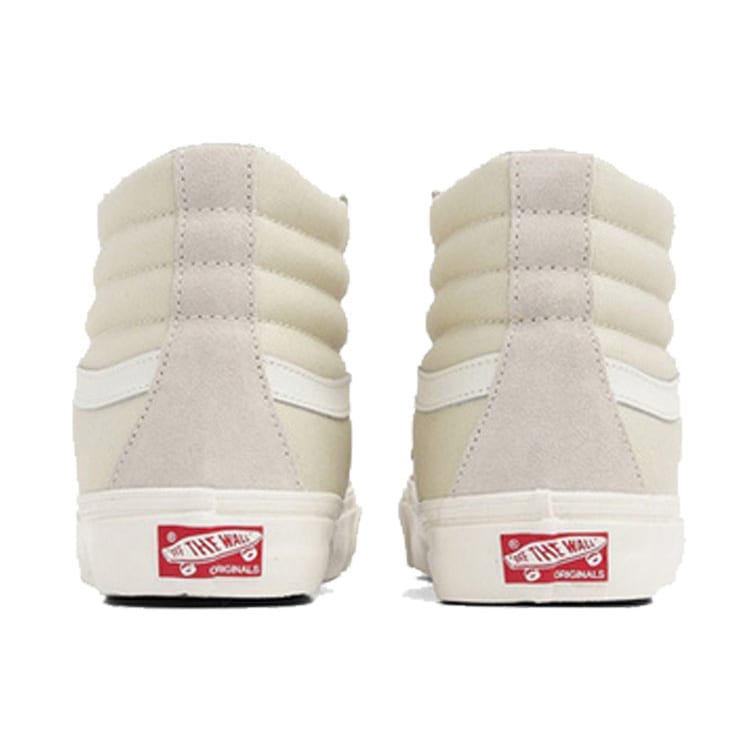 Sk8 Vans-Hi Lx Suede Canvas 'Pearl Marshmallow' VN0A45JLVQS