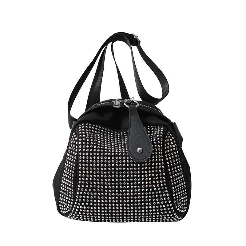 Hot diamond fashion small bag women's leisure bag 2025 spring new versatile shoulder messenger bag women's bag