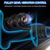 Powerful Penis Ring Vibrator Male Remote Control Dual-motor Delay Ejaculation Enlargement G-Spot Stimulation Sex Toy For Couple