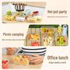 temeiju Disposable Rectangular Food Containers with Lids (10-Pack)