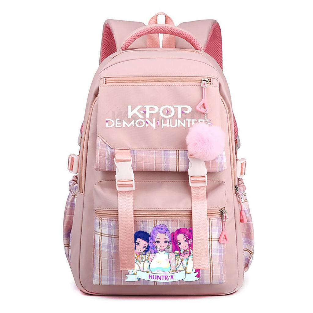 Cartoon Anime Printed Backpack College Wind Ins Trend Large Capacity Student School Bag