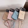 Retro Trend Crossbody Lanyard Case for iPhone 17 Pro Max – Bestseller Protective Apple Phone Case