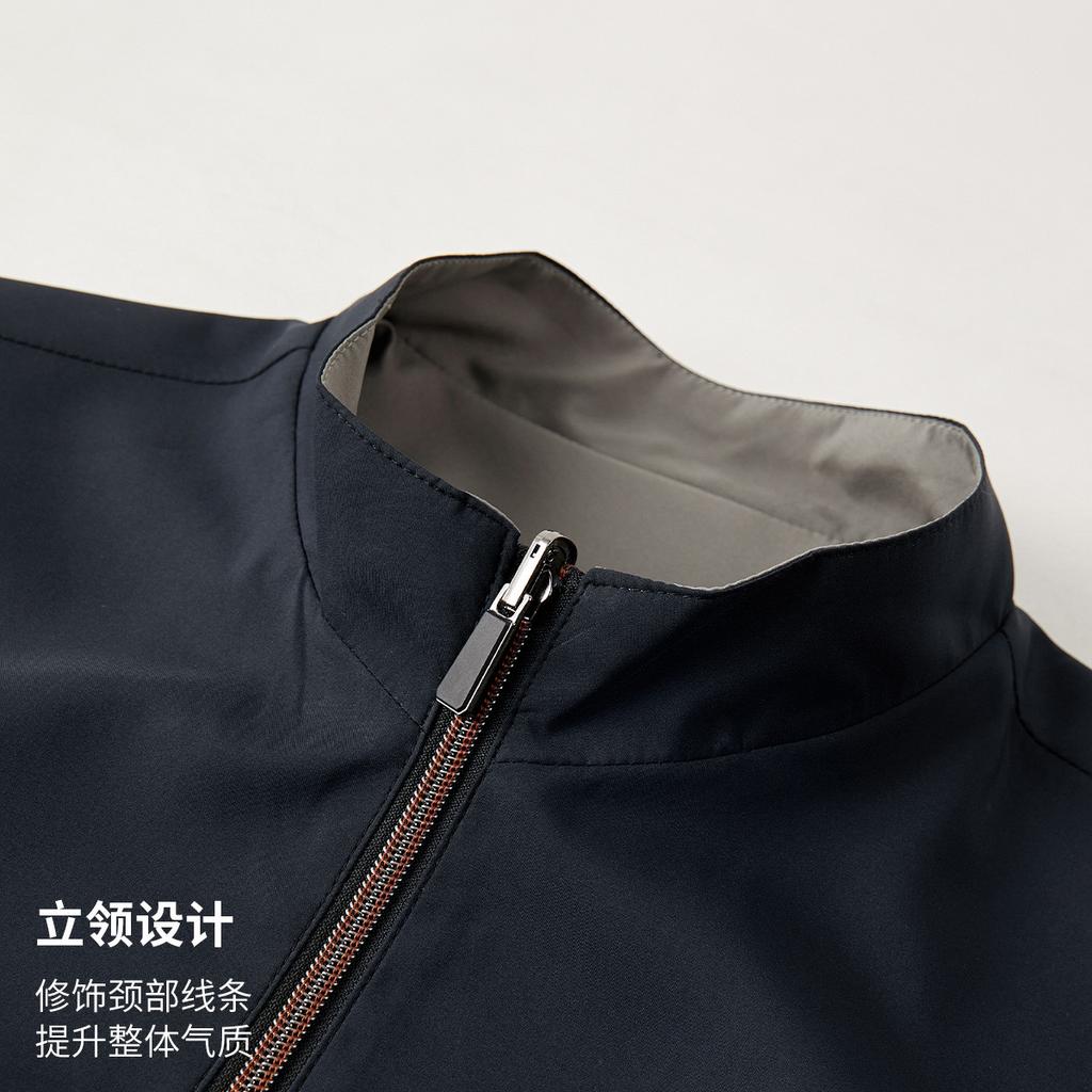 Men's Double-Sided Stand-Up Collar Jacket