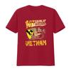 Vietnam Veteran 1. Kavalleriedivision Uh1 Huey Helikopter T-Shirt Limitierte Auflage vintage Gewaschen Grafik Streetwear Leicht