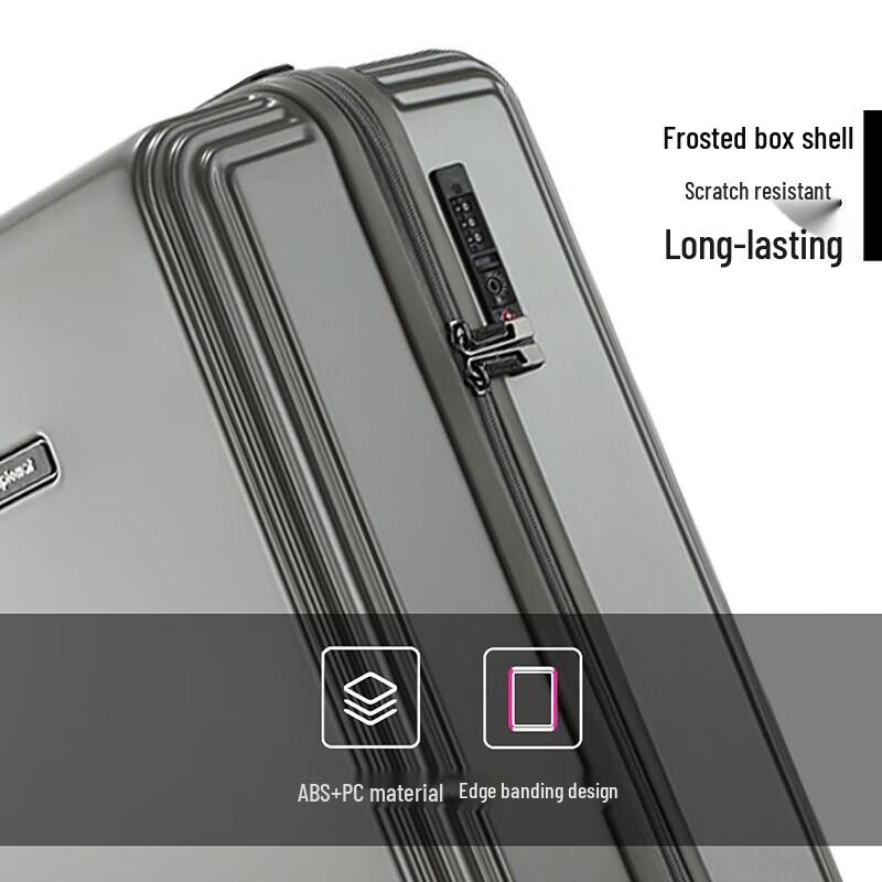 Diplomat HM-6107 20-inch Titanium Carry-on Luggage