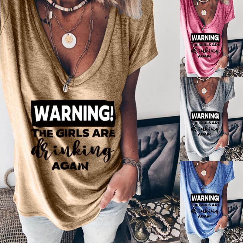 

Летняя футболка с коротким рукавом, повседневная однотонная женская футболка с v-образным вырезом