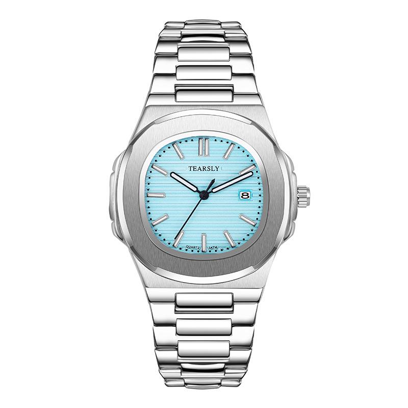 Men s Cross-Border Luminous Quartz Watch - Waterproof, Calendar, Fashionable  Customizable