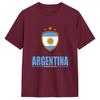 Streetwear T Shirt Summer Argentina Flag Hip Hop Tshirts Cotton Tee Shirt For Unisexs Retro Plus Size 6xl Short Sleeve Clothes