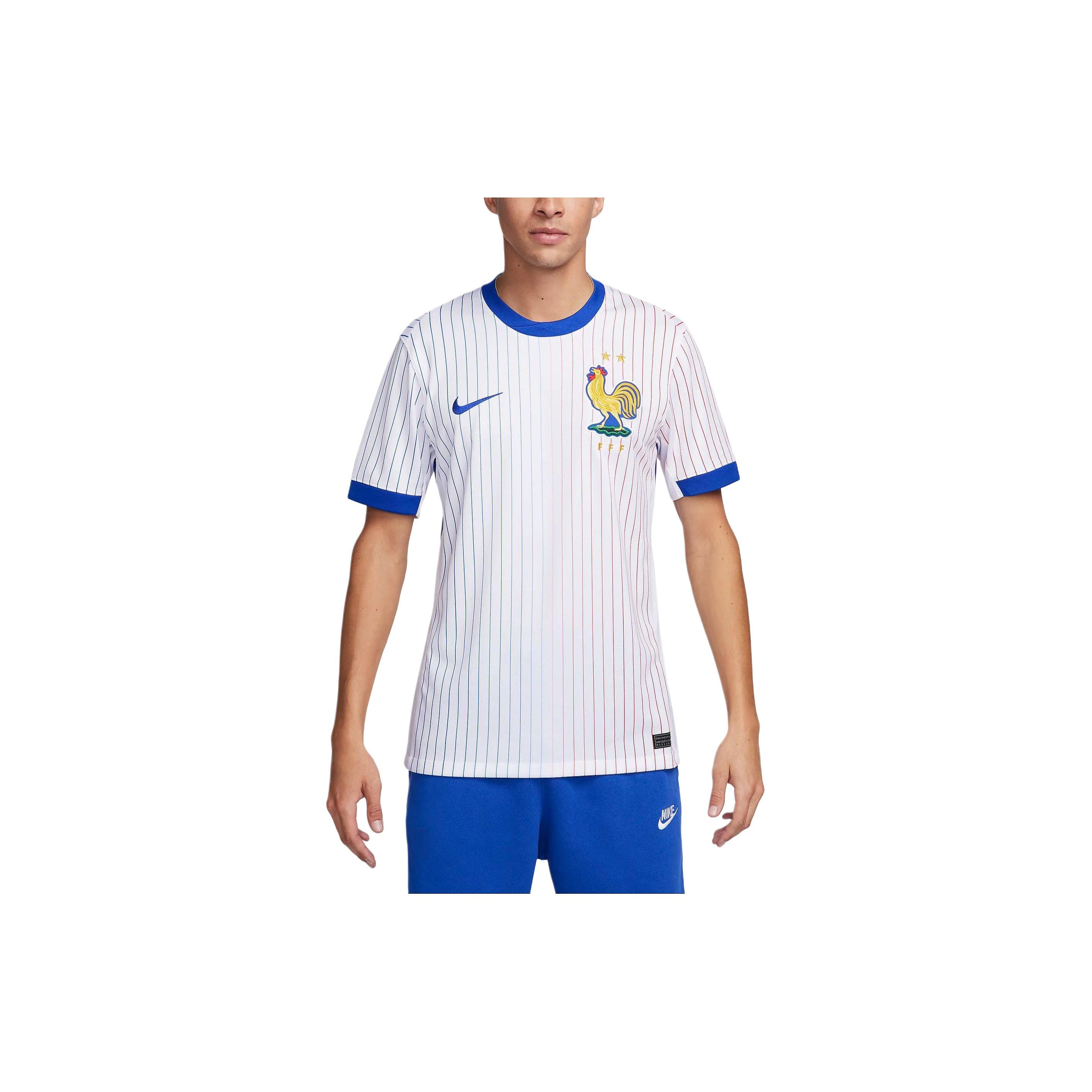 

New Nike Fff Men s Team 2024/25 Stadium Away Men s Nike Dri FIT Soccer Replica Jersey FJ4273-100