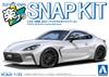 Aoshima Bunka Kyozai Rakupla Snap Kit Toyota GR86 2021 Crystal White Pearl Plastic Model 1/32 No.10-CW Pre-Colored (Automobile)