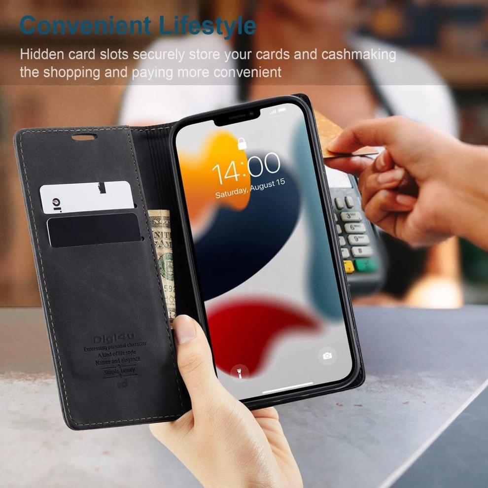 Für Samsung Galaxy S23 Plus Klapp-Leder-Geldbörse Handyhülle Cover Blau