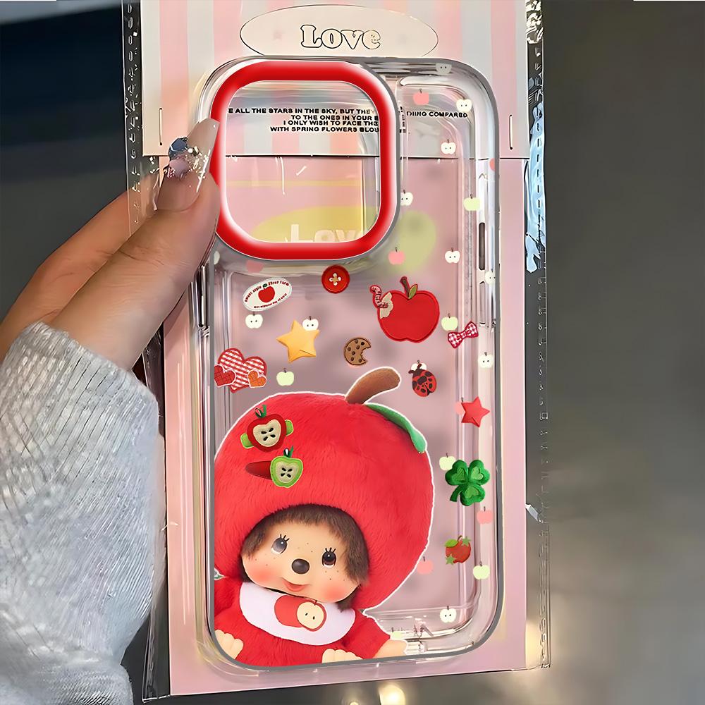 

Ins Cute M-Monchhichis Phone Case For Samsung Galaxy A37 A57 A16 A07 A17 A36 A26 A56 A55 A35 A25 A54 A24 A14 A06 A05 A13 4G 5G Samsung A15