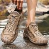 Summer Breathable Outdoor Casual Shoes Men Loafers Antiskid Slip On Walking Shoes Moccasins Man Shoes