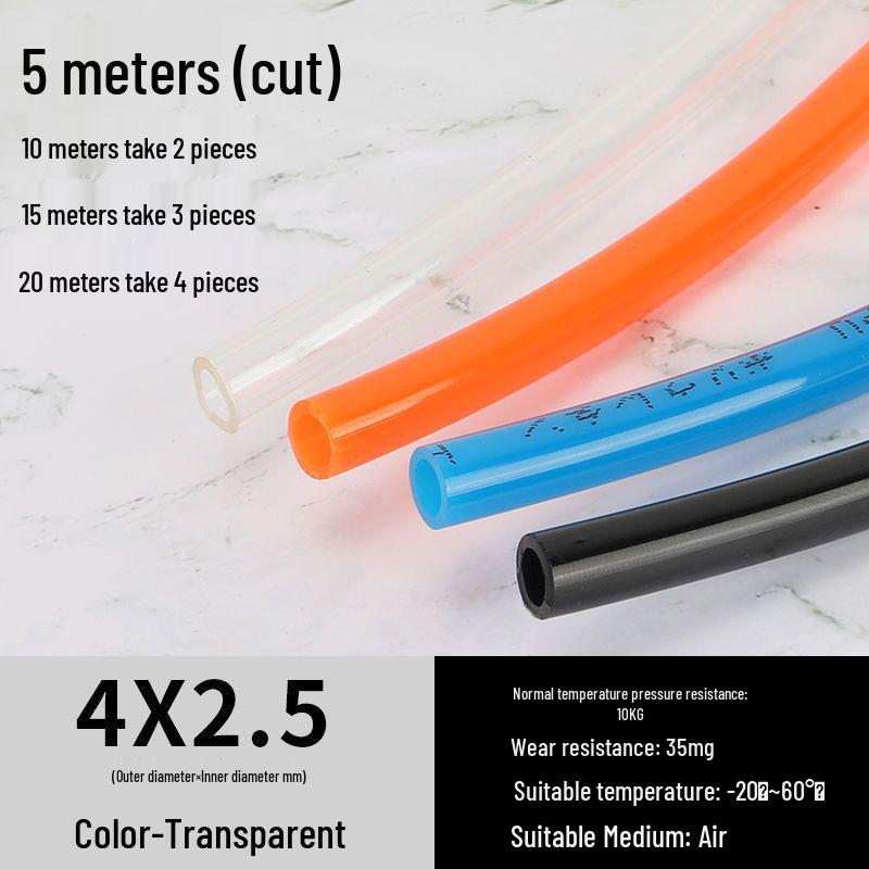 High-Pressure 8MM PU Pneumatic Air Hose for Air Compressors