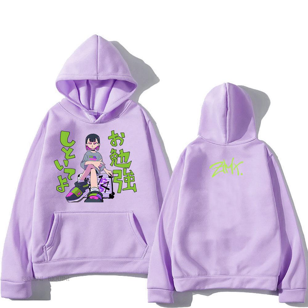 Popová kapela ZTMY ZUTOMAYO Mikiny s kapucí pro muže Podzim Zima Fleece Streetwear