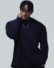 Beleumaneopaeleol Basic Cut-Out Oversized Long Sleeve 4 Colors