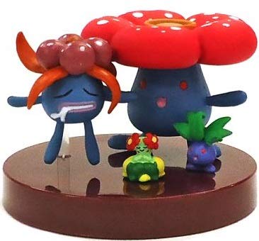

Pocket Monsters Advanced Generation 3D Pokemon Illustrated Book 7 Nazonokusa Kusaihana Rafflesia Kireihana Single Capsule Toy Vol. & & &