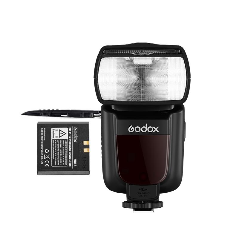 Godox V850II GN60 2.4G bezprzewodowy system X Speedlite litowo-jonowy akumulator latarka z ładowarką samochodową do aparatu Canon Nikon Sony