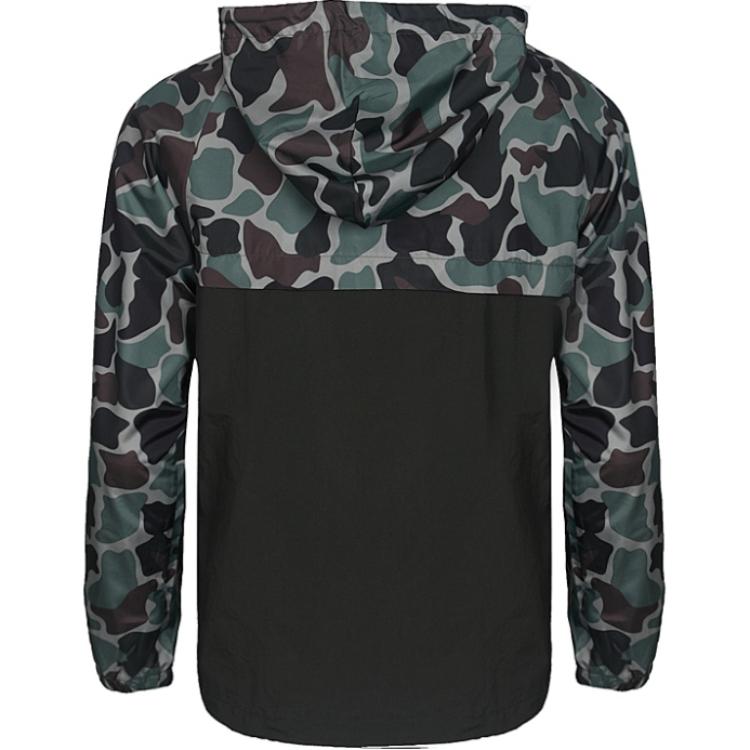 Adidas Originals Logo Soft Comfortable Versatile Hoodie Jacket Men Jacket Black BS4907