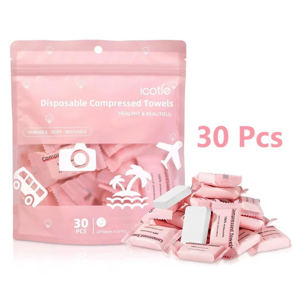 Portable Compressed Towels Soft Fabric Portable Towels New Disposable Face Towels  Camping