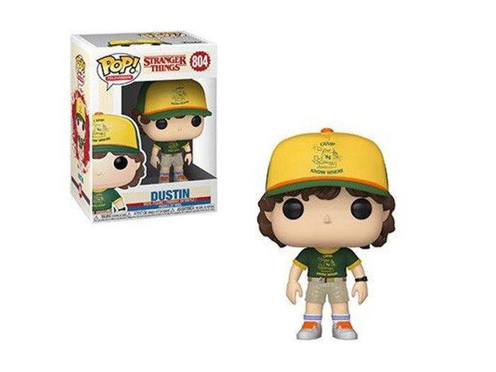 Figurine Funko Pop! Television : Stranger Things - Dustin ( At Camp )