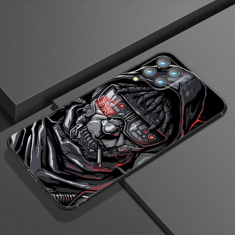 Japanese Samurai Art Phone Case For Samsung Galaxy A21 A30 A50 A52 S A13 A22 A32 4G A23 A33 A53 A73 5G A12 A31 A51 A70 A71 A72